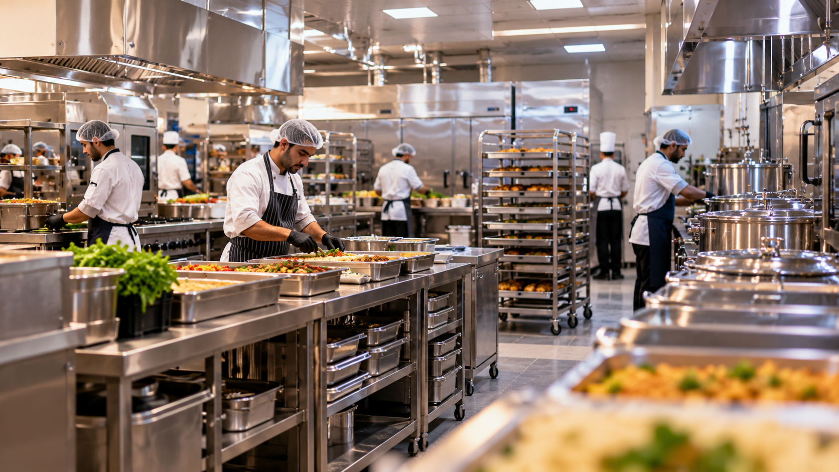 commercial kitchen equipment in Dammam including ovens and refrigeration