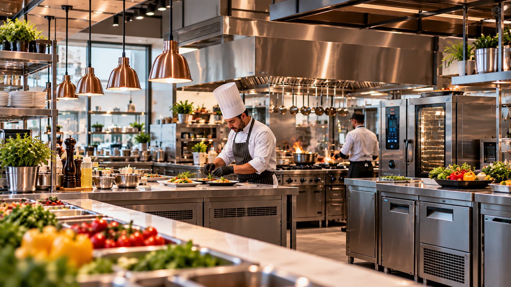 smart commercial kitchen equipment for restaurants in Saudi Arabia